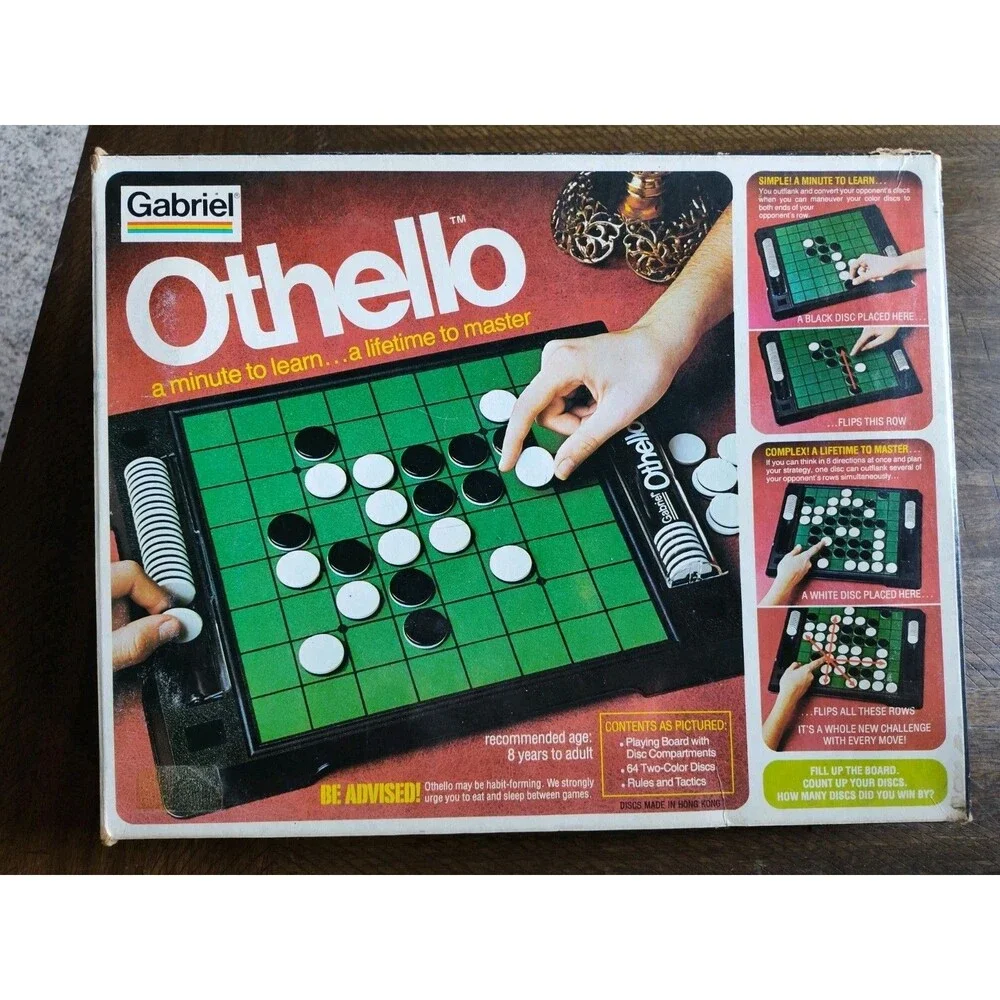 Vintage othello boardgame 1978 - No. 76390 complete - Does Have Box Damage